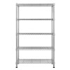 Unbranded NEW 5-Layer Shelf Storage Organizer Chrome Plated Iron 180*90*35cm