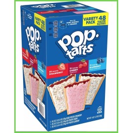 Pop-Tarts Variety Pack, Strawberry, Cherry, and Blueberry (48 ct) SEALED ITEM!!