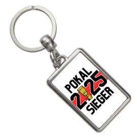 speecheese Stuttgart Cup Winner 2025 Keyring Football Fan Item - Unique Stuttgart Keyring