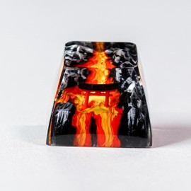 DATKEY Torii Gate Artisan Keycap Japanese Resin Keycap Summer Torii Gate Custom Keycap Cherry MX Mechanical Keyboard Gift for Man Husband Boyfriend On Christmas Anniversary