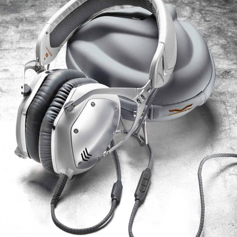 V-MODA Speakeasy 3-Button Reinforced Cable (Gray) - VC-3SZ-GREY