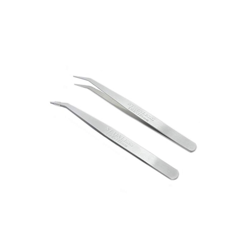 HAND ® Economy Sewing Machine Tweezers 5" Pack of 2