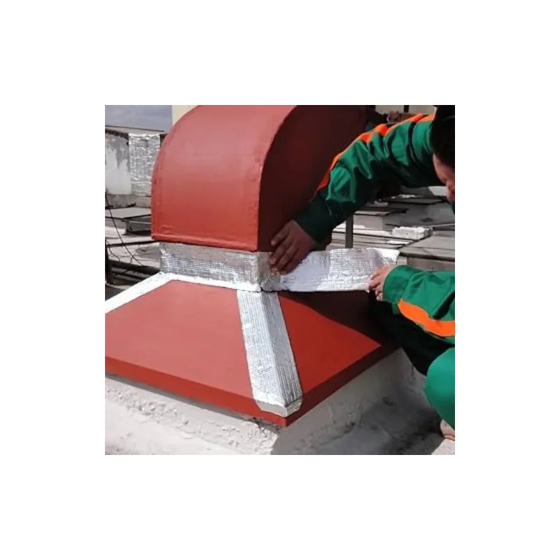 Cinta Tapagoteras 14 Cm Autoadherible Repara Filtraciones Plateado