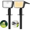 Solar Spot Lights Outdoor Motion Sensor: 2 Pack Solar Outdoor