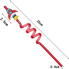 Pack of 12 Space Children's Birthday Party Bag Set, Party Straws for Children, Reusable Drinking Bow Straws, Curly Party Straws, Astronaut Party Decoration