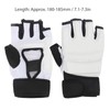 1 Pair 180‑185mm Half Finger Punch Bag Training Gloves Boxing