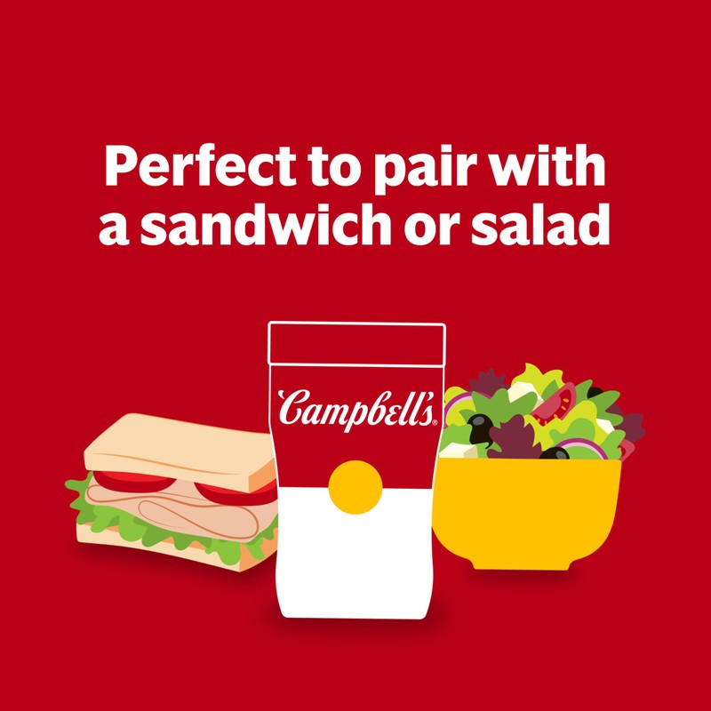 Campbell’s Sipping Soup, Chicken Soup With Star-Shaped Pasta, 10.75 oz