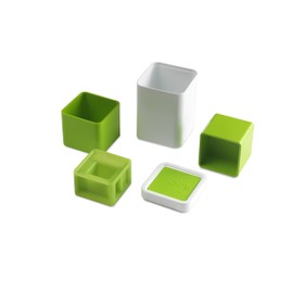 Orii Mono Block Measuring Blocks - All in One Measuring Cup | Kitchen Measurement for Cooking and Baking, Green