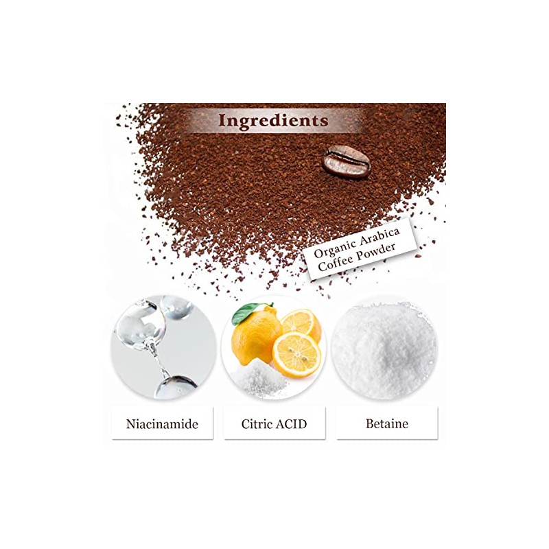DISAAR BEAUTY Arabica Coffee Body Scrub Remove Dirt Aging Cuticles