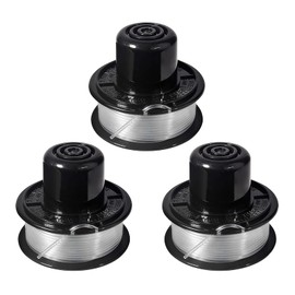 THTEN RS-136 Trimmer Spool Line Compatible with Black Decker 20ft 0.065" RS-136-BKP CST800 GE600 ST1000 ST200 ST300 ST3000 ST400 ST4000 ST4400 ST4500 ST5000 ST6800 Auto Feed Spool Edger Refills