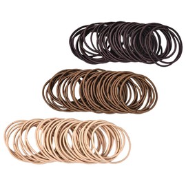 OHPHCALL 100pcs Fashion Women Scrunchies Hair Ties Hair Ropes for Girls Ponytail Holders Elastic Bands in Bulk