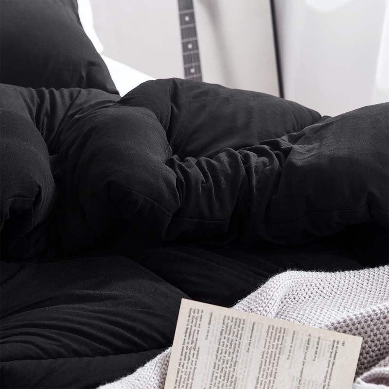 Byourbed Summertime - Coma Inducer® Oversized Full Comforter - Black