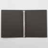 MUJI NAA70A9S Dark Gray B5 26 Hole Binder