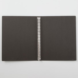 MUJI NAA70A9S Dark Gray B5 26 Hole Binder