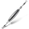 Dr.Fish 10 Pack Trolling Sinkers in-line Sinker with Double Swivel