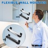 4pcs Trash Bag Holder, Trash Bag Dispenser Roll Holder Wall