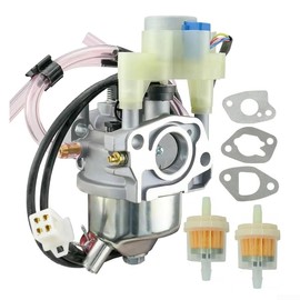 Carburetor Carb Assy Fit For Predator 3500W Inverter Generator 63584 Compatible with Honda Generator Parts EU3000IS Replace 16100-Z0V-D12 16100-ZL0-D65 16100-ZL0-D66