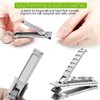 VOGARB Keychain Nail Clippers for Men Fingernail and Toenails, Portable