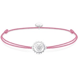 Thomas Sabo Little Secret LS098-401-9-L20v Women's Bracelet Flower 925 Sterling Silver, Sterling Silver