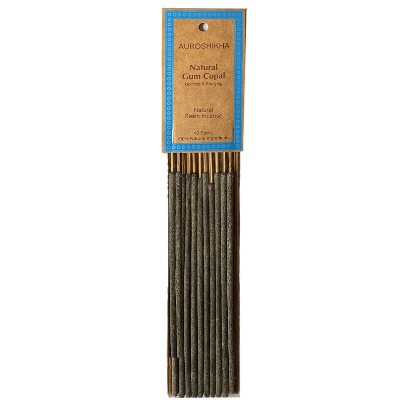 Auroshikha Natural Gum Copal - Incense Sticks (5 Pack, Total