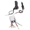 36V 500W Brush Motor Speed Controller With Throttle Grip Electric