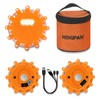 HEIGPAN GP903B LED Road Flares Car Beacon Emergency Kit USB-C