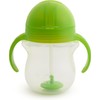 Munchkin 1 Pack 7oz Click Lock Weighted Flexi Straw Cup/Green