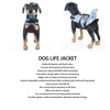 Dog Life Vest Reflective Adjustable Pet Floatation Life Jacket with