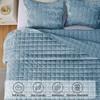 BEDELITE Velvet Quilt Set King Size - Lightweight Luxury Quilted