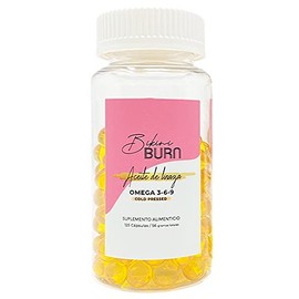 Bikini Burn Aceite de Linaza Cold Pressed  Omega 3 Acido alfa-linolnico (ALA),  Vegano, sin aditivos  Prensado en fro                                 