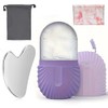 Set de rodillo de silicona y raspador de acero inoxidable