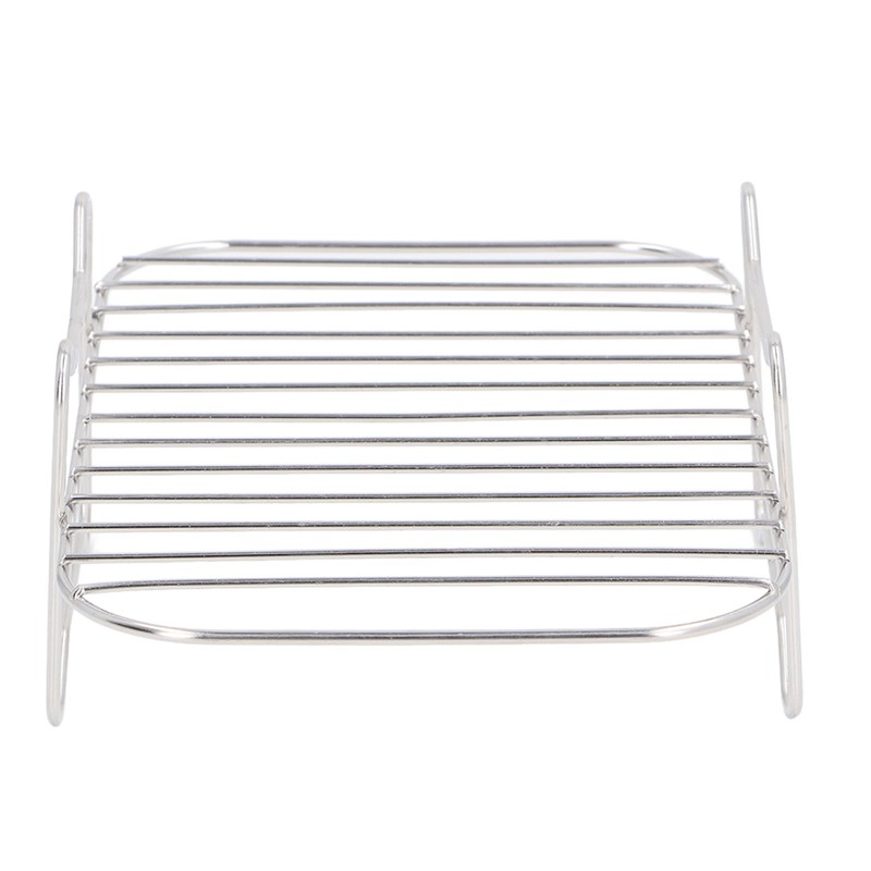 Double Layer Baking Grill Stainless Steel Dishwasher Safe Heat Evenly