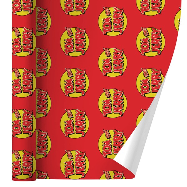 GRAPHICS & MORE Tom and Jerry Logo Gift Wrap Wrapping