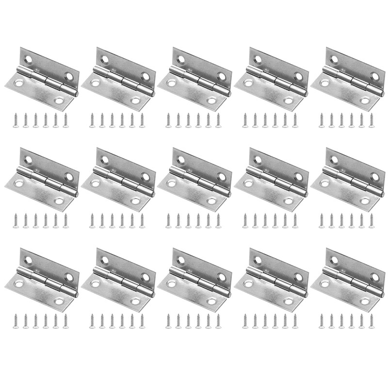 Piutouyar 12 Pack Butt Hinge 2 Inch Mini Hinges 304