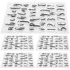 5Pcs Transparent Stamp DIY Journal Scrapbooking 39 Character Lower Case