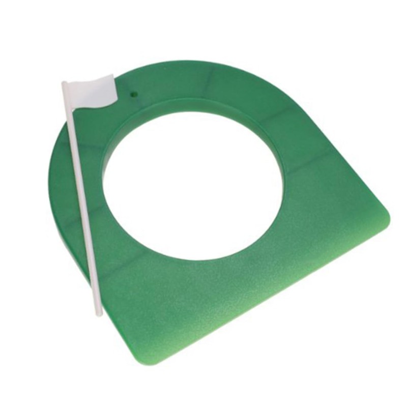 BESPORTBLE 3pcs Rubber Putting Cup 4 1/4 Hole Flag for