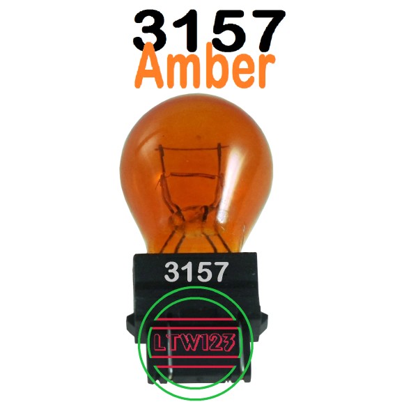 SUN EAST (4) 3157 Amber Dual contact Bulb