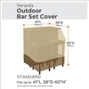 Classic Accessories Veranda Water-Resistant 41 Inch Outdoor Bar Set Cover,
