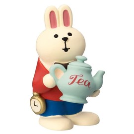Deco Corporation concombre ZCB-62942 Teapot Rabbit Size: Approx. W3 D3.7 H5.3