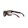 Oakley Men's OO9102 Holbrook Square Sunglasses, Matte Black/Prizm Ruby, 57mm