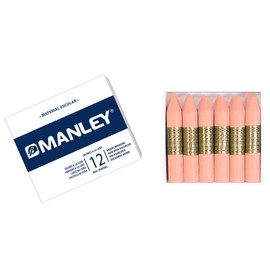 Manley 33 – Wax Crayons, Pack of 12