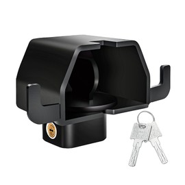 Trailer Hitch Locks Fits 2" and 2-5/16"-Inch Couplers, Anti Theft Trailer Coupler Locks Heavy-Duty Steel Tongue Lock with Hook, for Travel Trailers Boats Trucks Rvs Camper Accessories