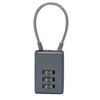 WAKI Number Variable Retractable Cable Lock 3 Tier