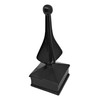 Decorative Metal Spear Finial Post Cap - Black (4")