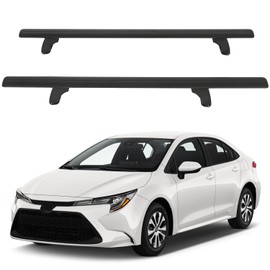 OCPTY Universal 50" Window Frame Roof Rack Cross Bars Luggage Racks Rooftop Cargo Carrier Bag Luggage Kayak Canoe Bike Snowboard Skiboard