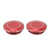 2pcs Motorcycle Frame Hole Cap CNC Aluminum Dustproof Frame Hole