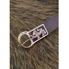 Battle-Merchant Medieval Long Belt with Griffin and Lion Motif -