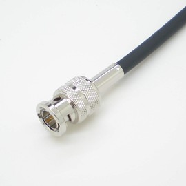 3CUHD Fixed Wiring, 12G/3G/HD-SDI Coaxial Cable with BNC, Black, Single Wire, TCX-3CUHD, Tatsuta Tatsui Electric Cable (16.6 ft (5 m)