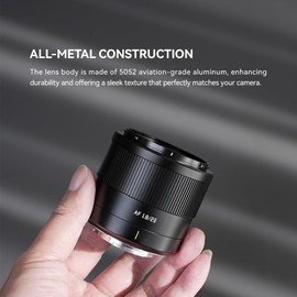 TTArtisan AF 23mm F1.8 XF Prime Lens, 23mm f/1.8 Fuji X Mount Lens, APS-C Lens for X-A1 X-A10 X-A2 X-A3 X-A5 X-A7 X-M1 X-M5 X-H1 X-H2 X-H2S X-T1 X-T10 X-T100