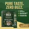 Rex Coffee Organic Fairtrade Natural Decaf Freeze-Dried Instant Sticks –